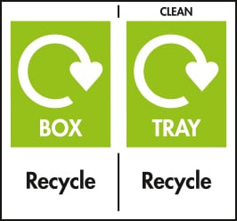 recycle box and tray