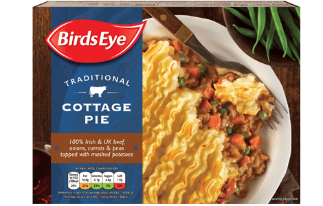 Birds Eye cottage pie