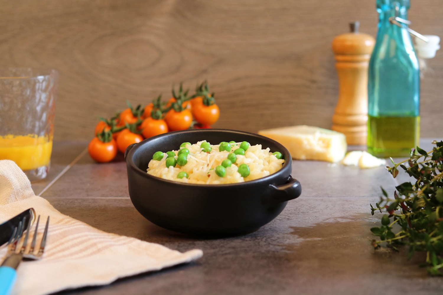 Pea and Mint Risotto