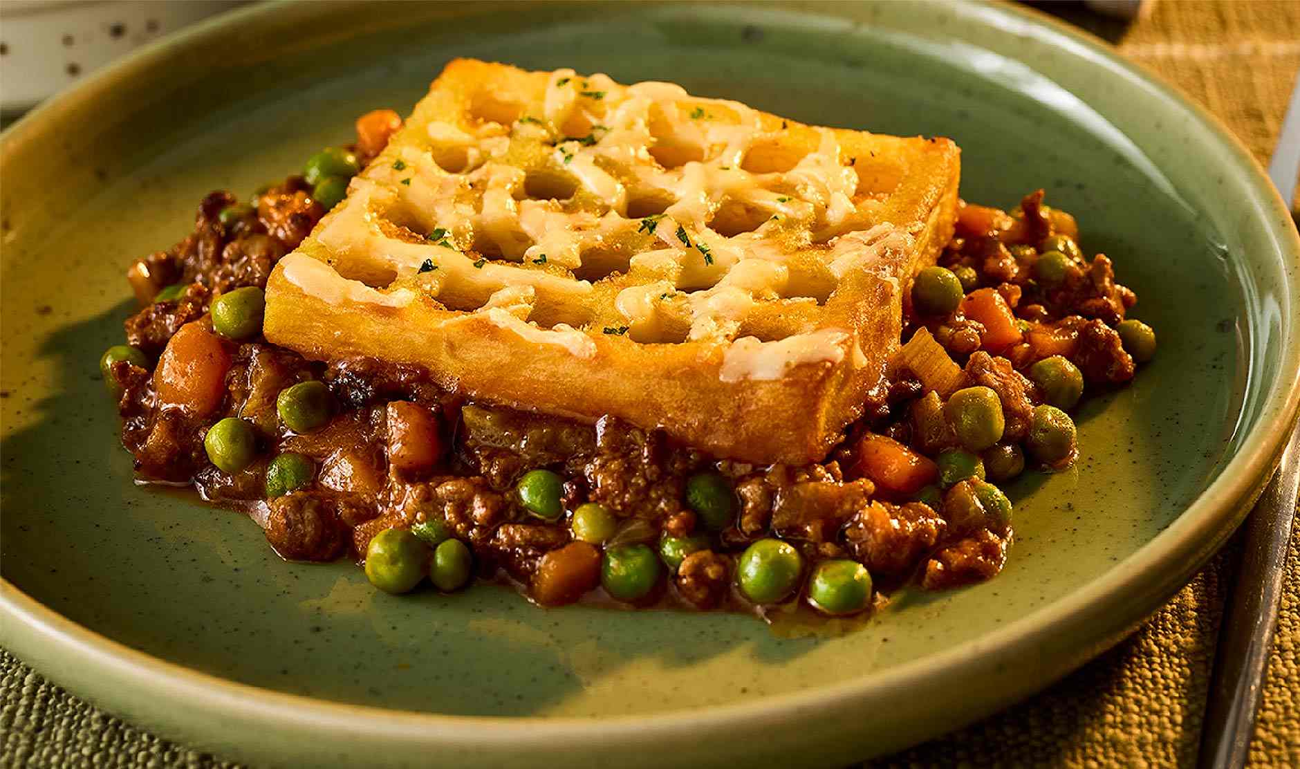 Birds Eye Potato Waffle Cottage Pie