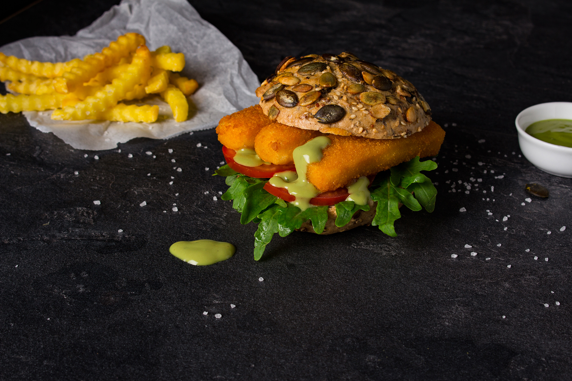 Austrian Fish Finger Sandwich