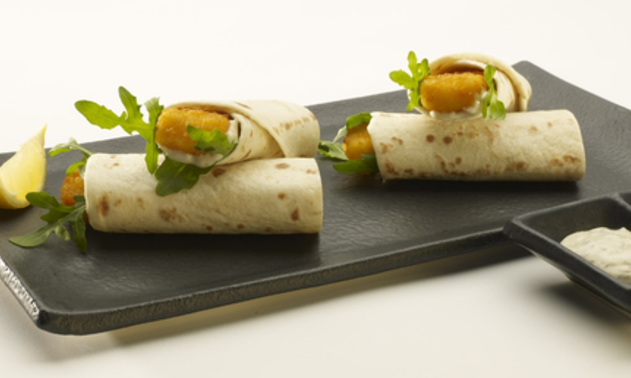 Posh Fish Finger Wraps