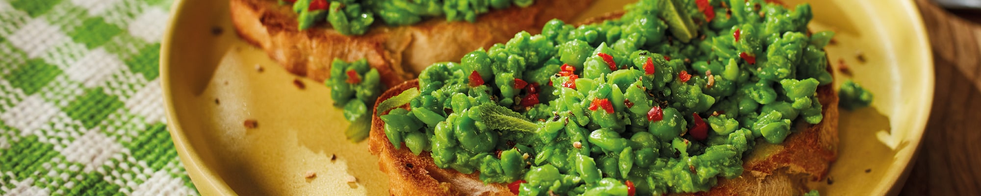 Peas on Toast