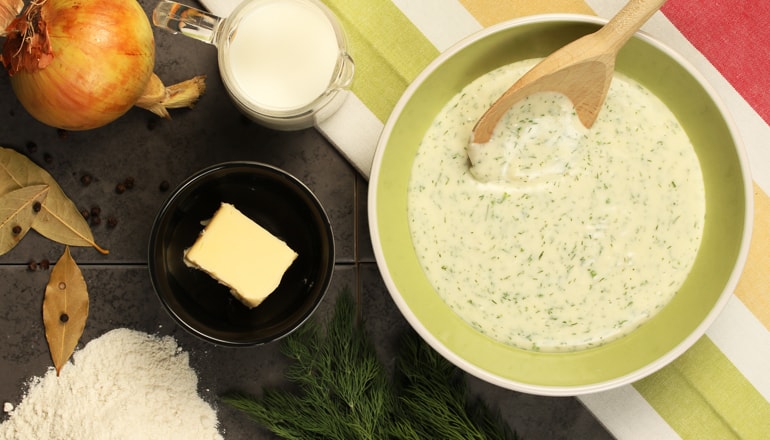 Delicious and Creamy Dill Sauce Recipe Idea&nbsp;