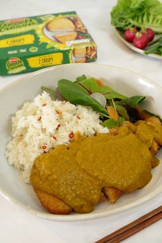 Green Cuisine Chicken-Free Crispy Grill Katsu Curry