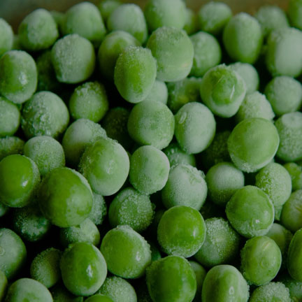 did you know frozen peas are better